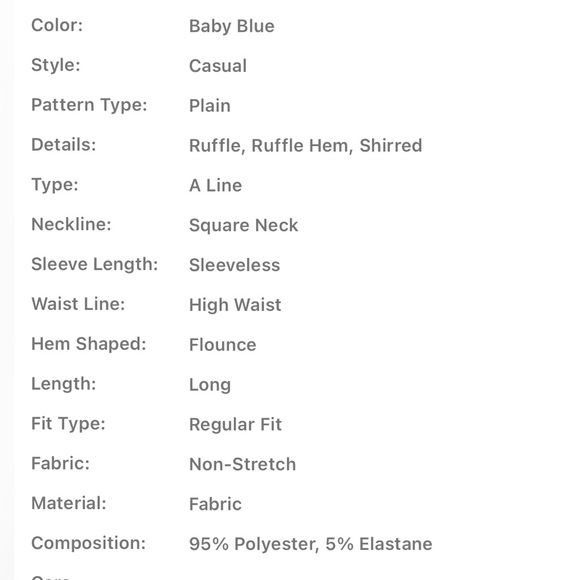 Smocked Shirred Ruffle Sleeve Dress - Picture 12 of 12